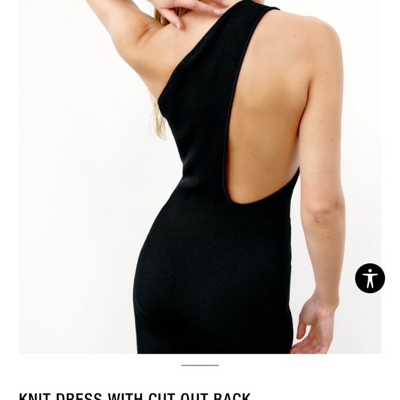 KNIT DRESS WITH CUT OUT BACK - Picture 3 of 7